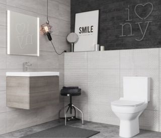 Унитаз компакт Cersanit City KO-CIT011-3/5-COn-DL с крышкой-сиденьем SoftClose